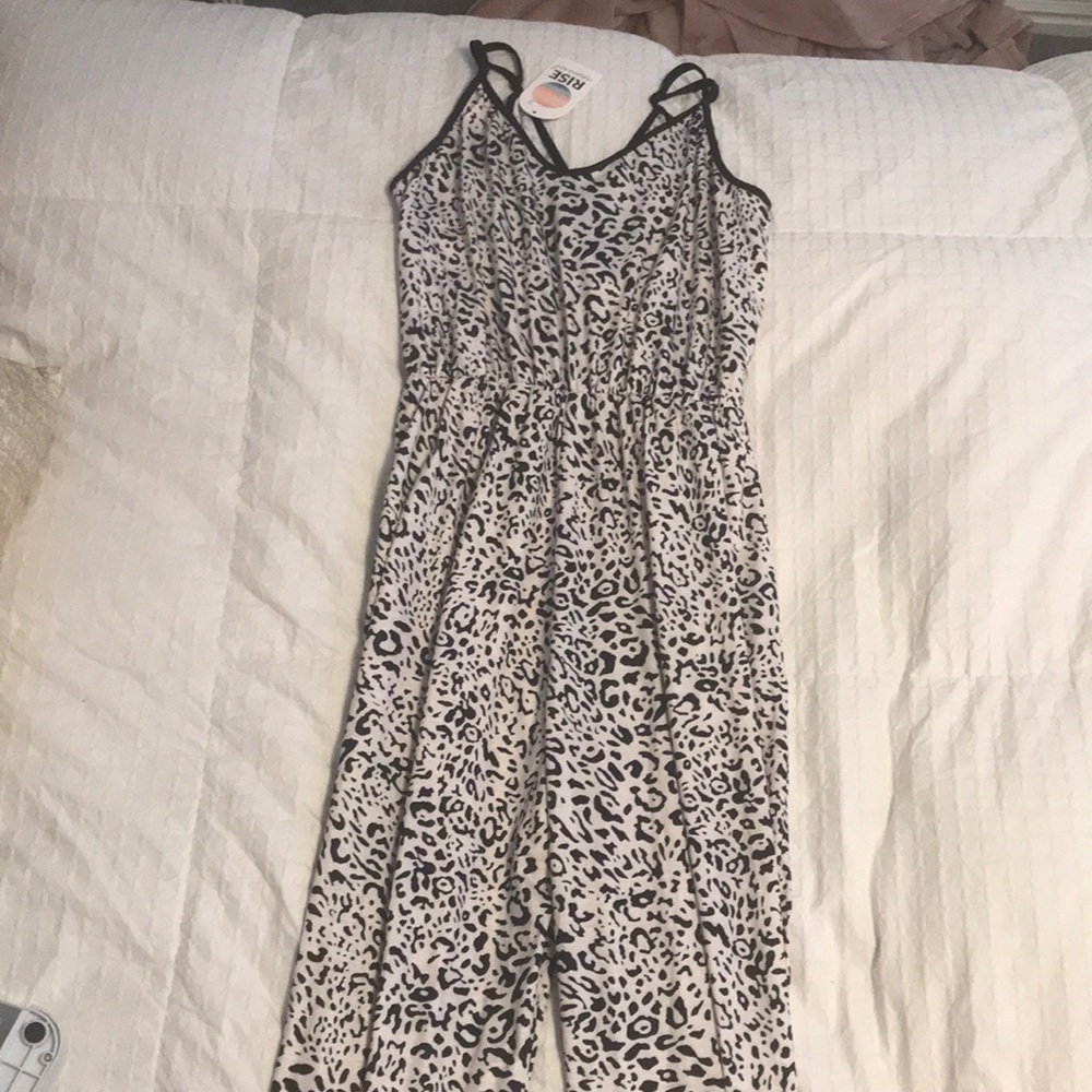 Cheetah print romper, super cute new with tags